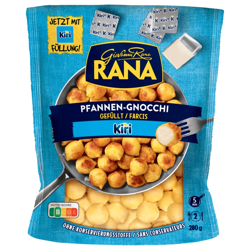 Rana Pfannen-Gnocci gefüllt mit Kiri 280g